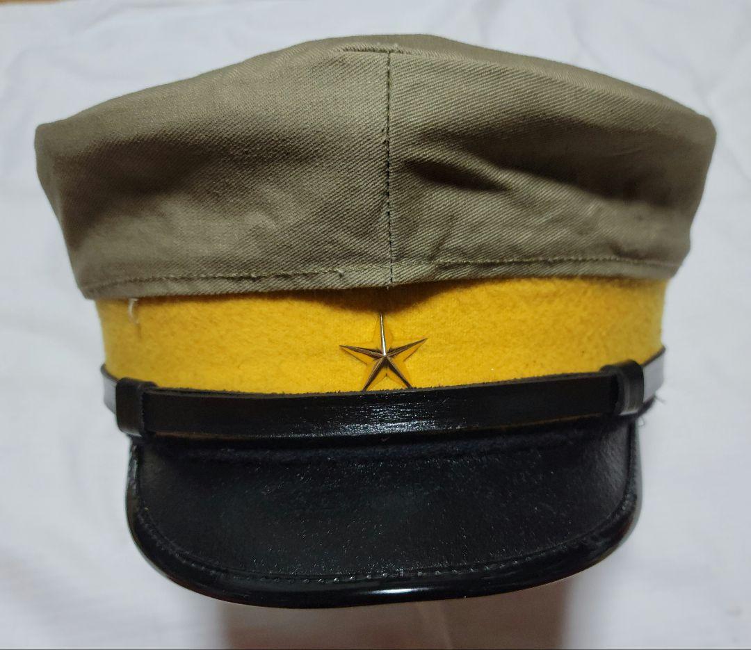日本陸軍 明治十九年式軍帽 褐色覆い付き 坂の上の雲