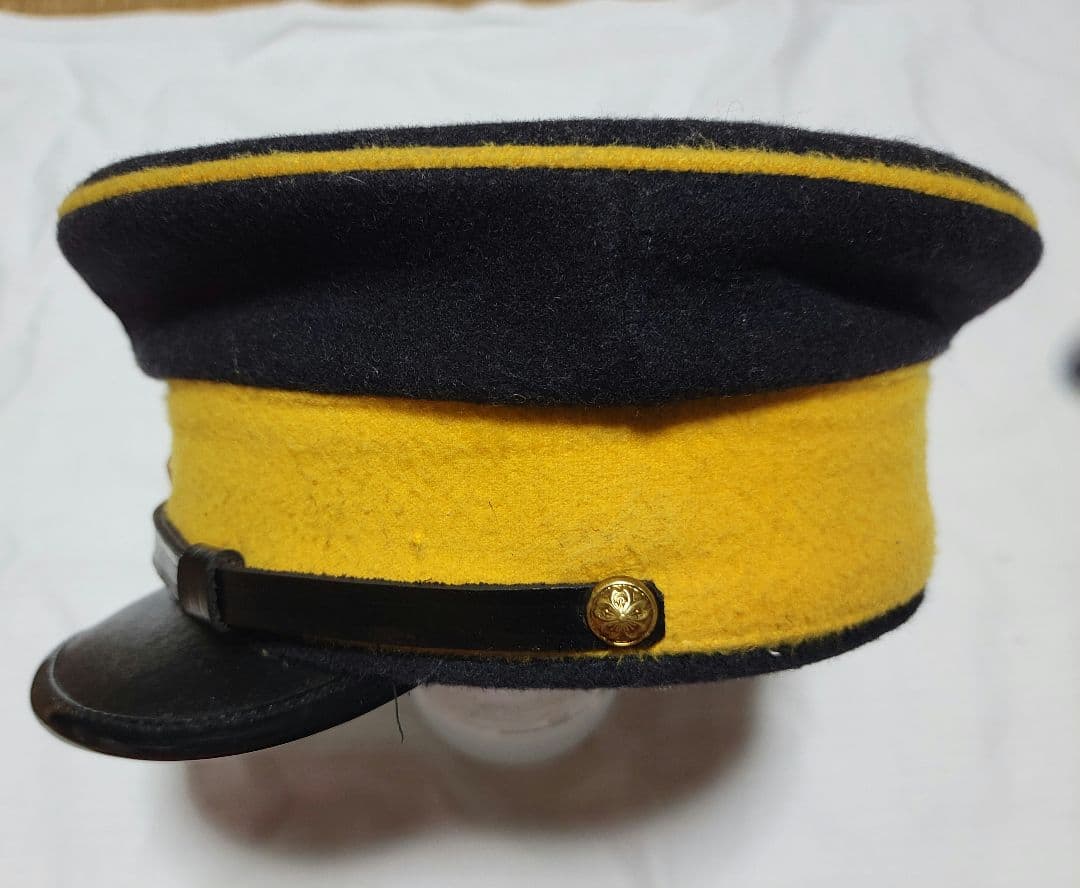 日本陸軍 明治十九年式軍帽 褐色覆い付き 坂の上の雲