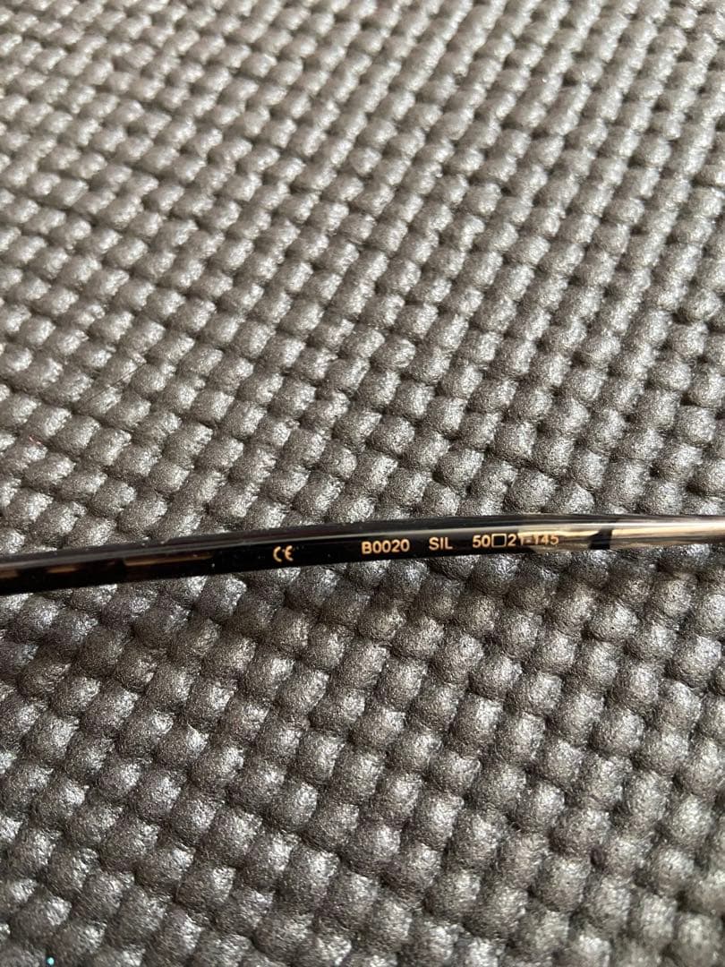 blanc.. ブラン クリアレンズ B0020 SIL BLACK