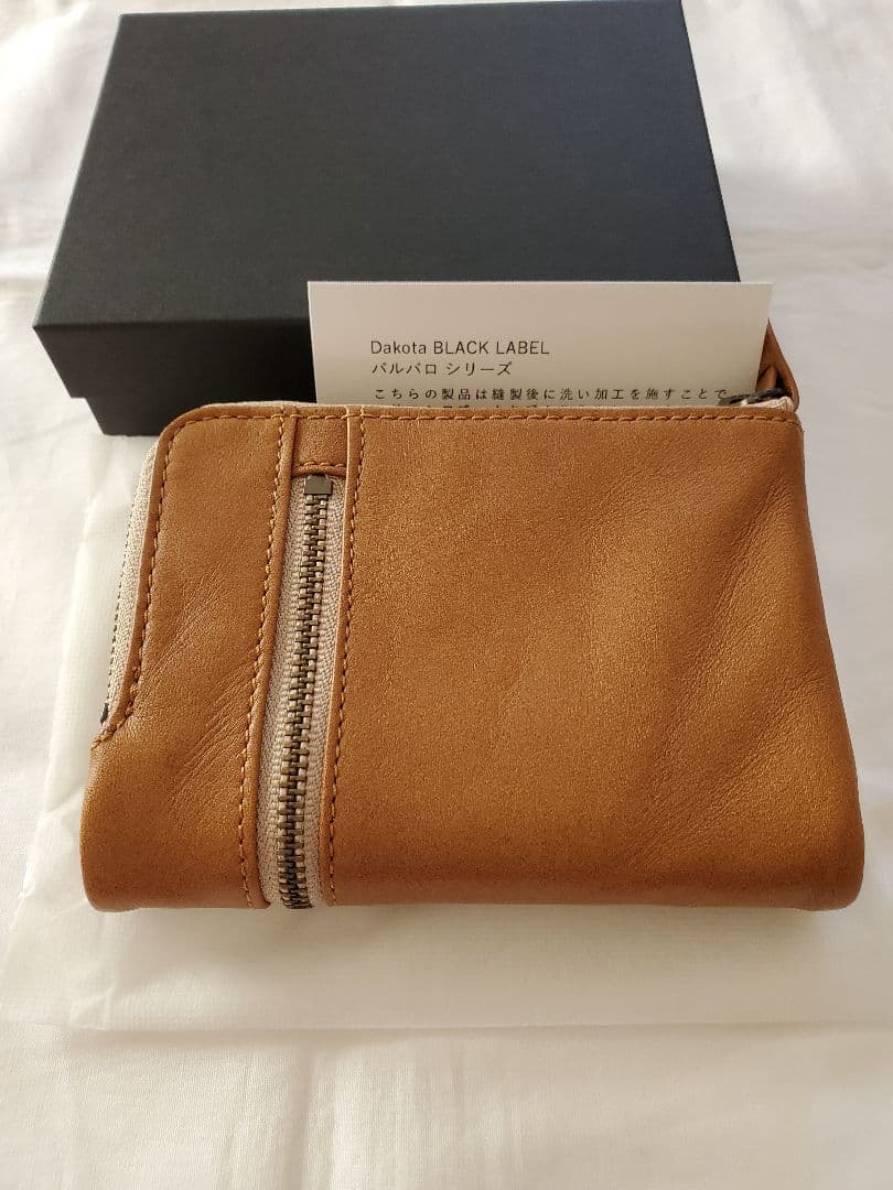 【廃盤】Dakota ダコタ バルバロ 二つ折り財布 キャメル