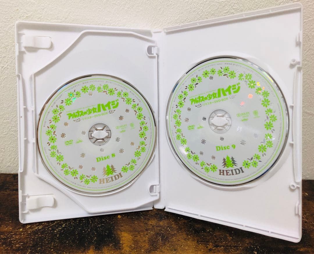 アルプスの少女 ハイジ リマスター DVD BOX ブックレット付き
