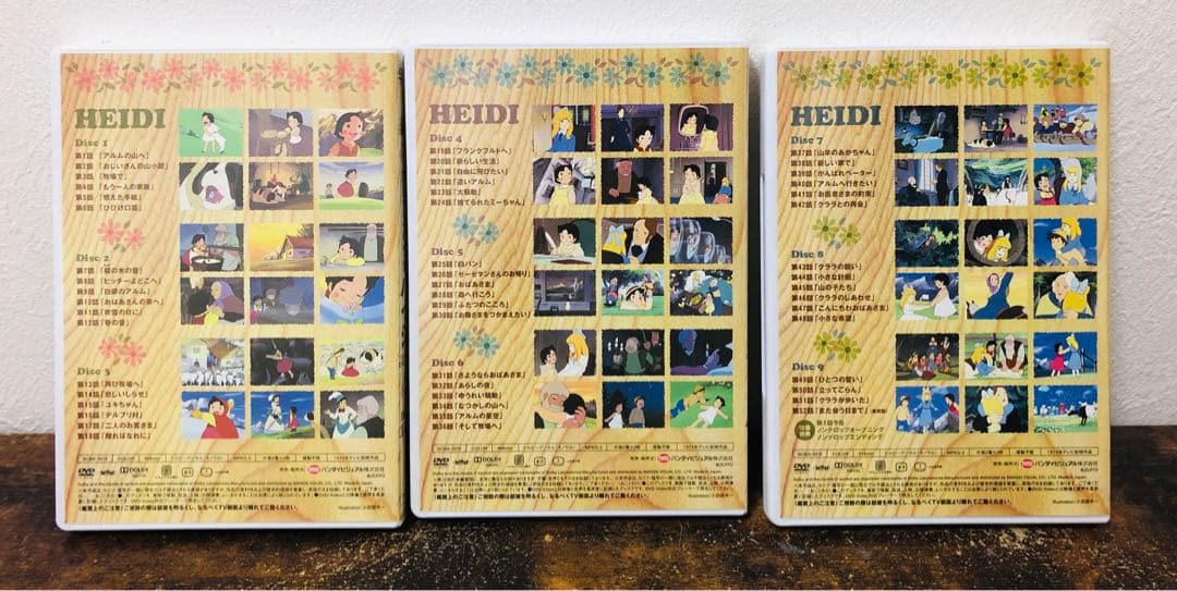 アルプスの少女 ハイジ リマスター DVD BOX ブックレット付き