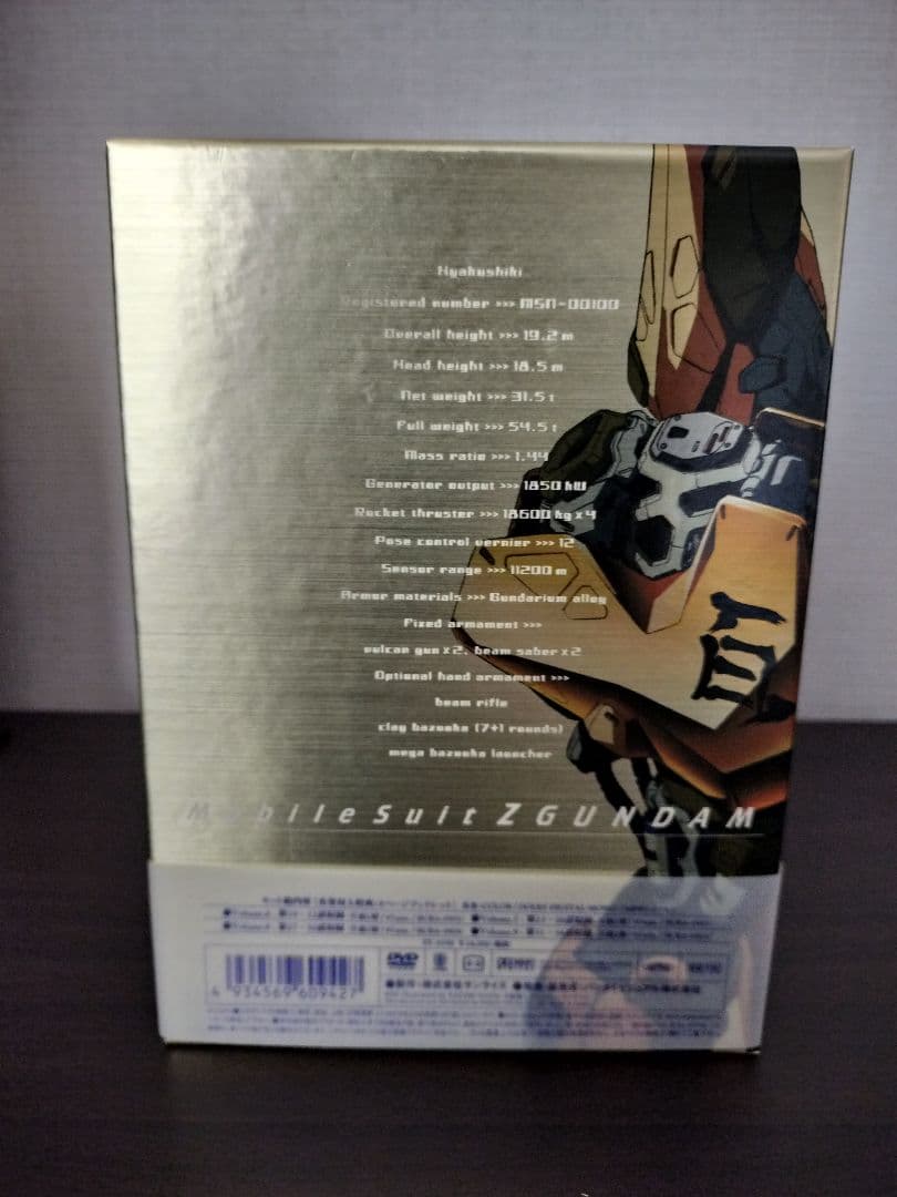 メモリアルボックス版 機動戦士Zガンダム Part-1、2、3セット