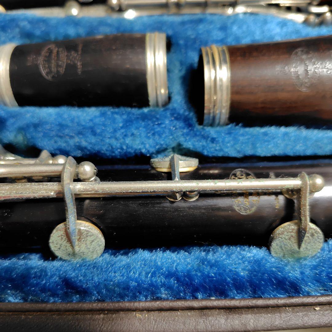 クラリネット　クランポン　Bb　木製　「ジャンク品」