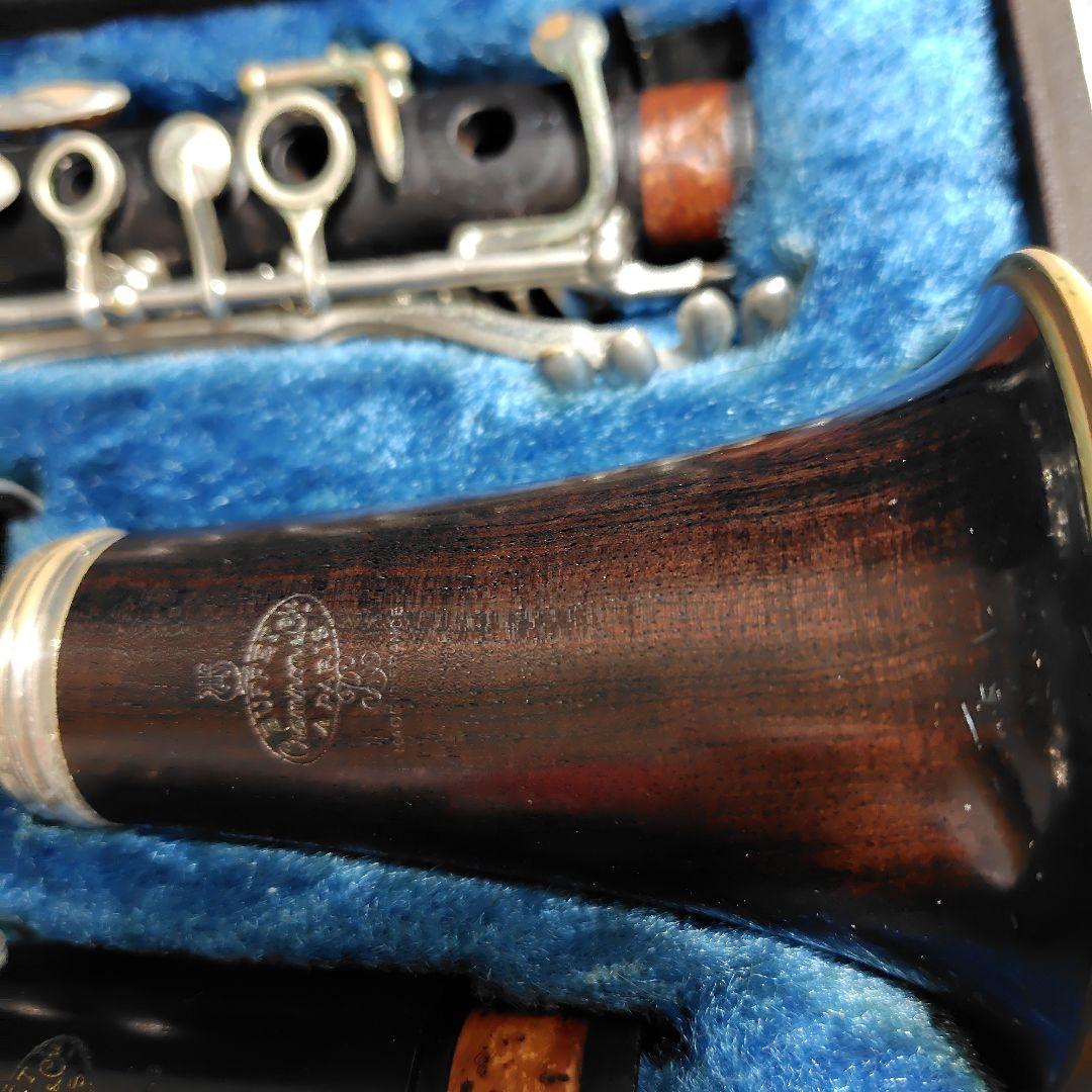 クラリネット　クランポン　Bb　木製　「ジャンク品」