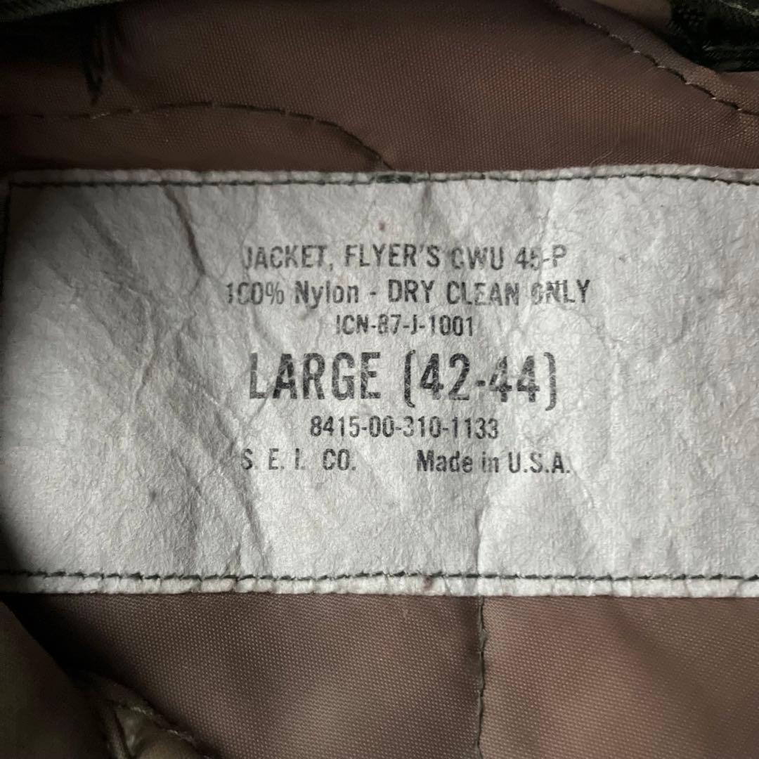 cwu-45p S.E.I.社製 フライトジャケット
