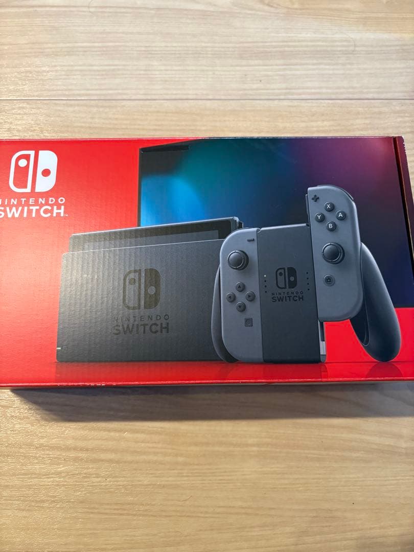 Nintendo Switch グレー 本体　超美品
