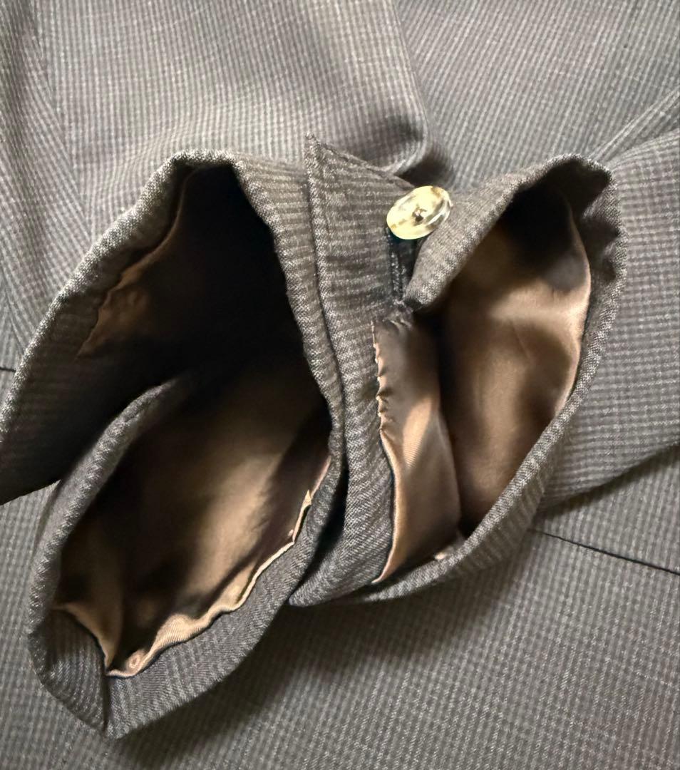 麻布テーラー　スーツセットアップ　3ピース　イタリア製高級生地ゼニヤ