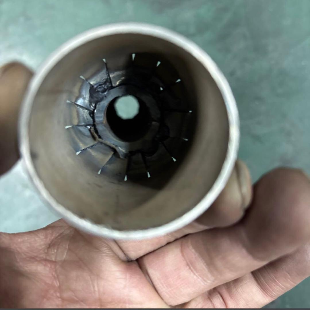 K*D様 エストレア250 ワンオフショート菅送料込み匿名配送 スリップオン