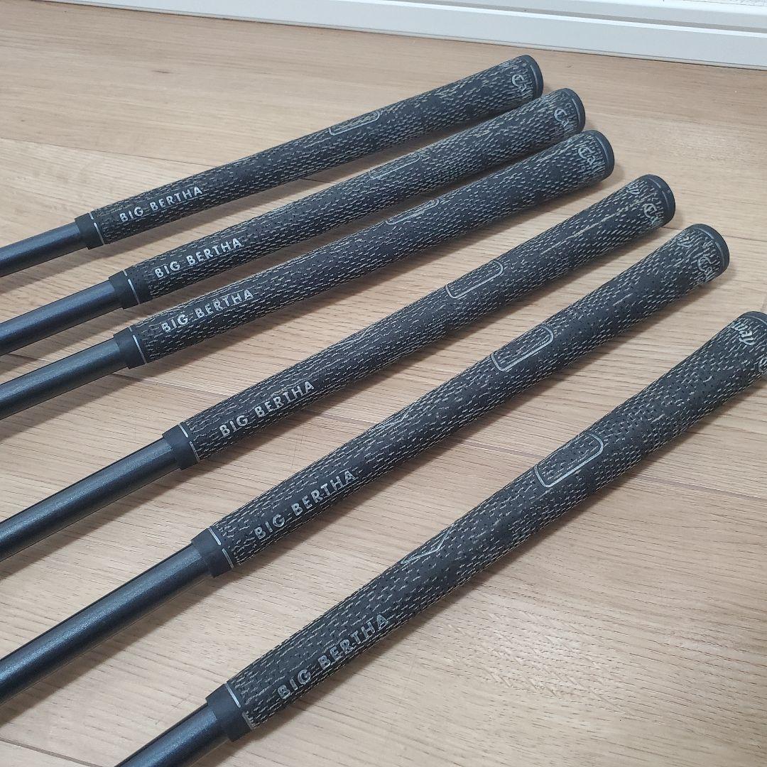 Callaway BIG BERTHA アイアン 6本 極美品