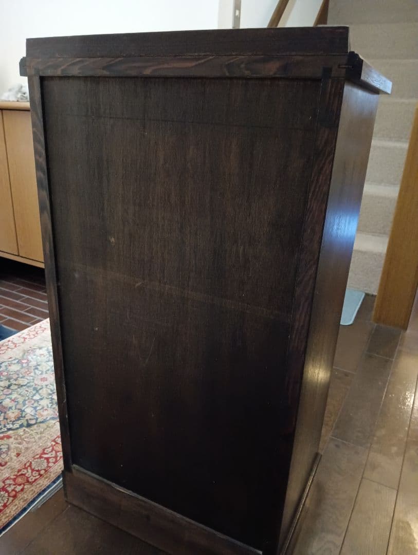 木製キャビネット 3棚 1引き出し