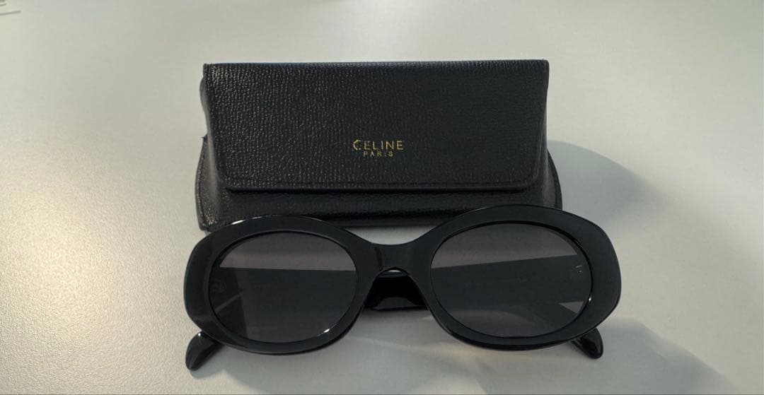 【BTSテテ着用/美品】CELINE トリオンフサングラス