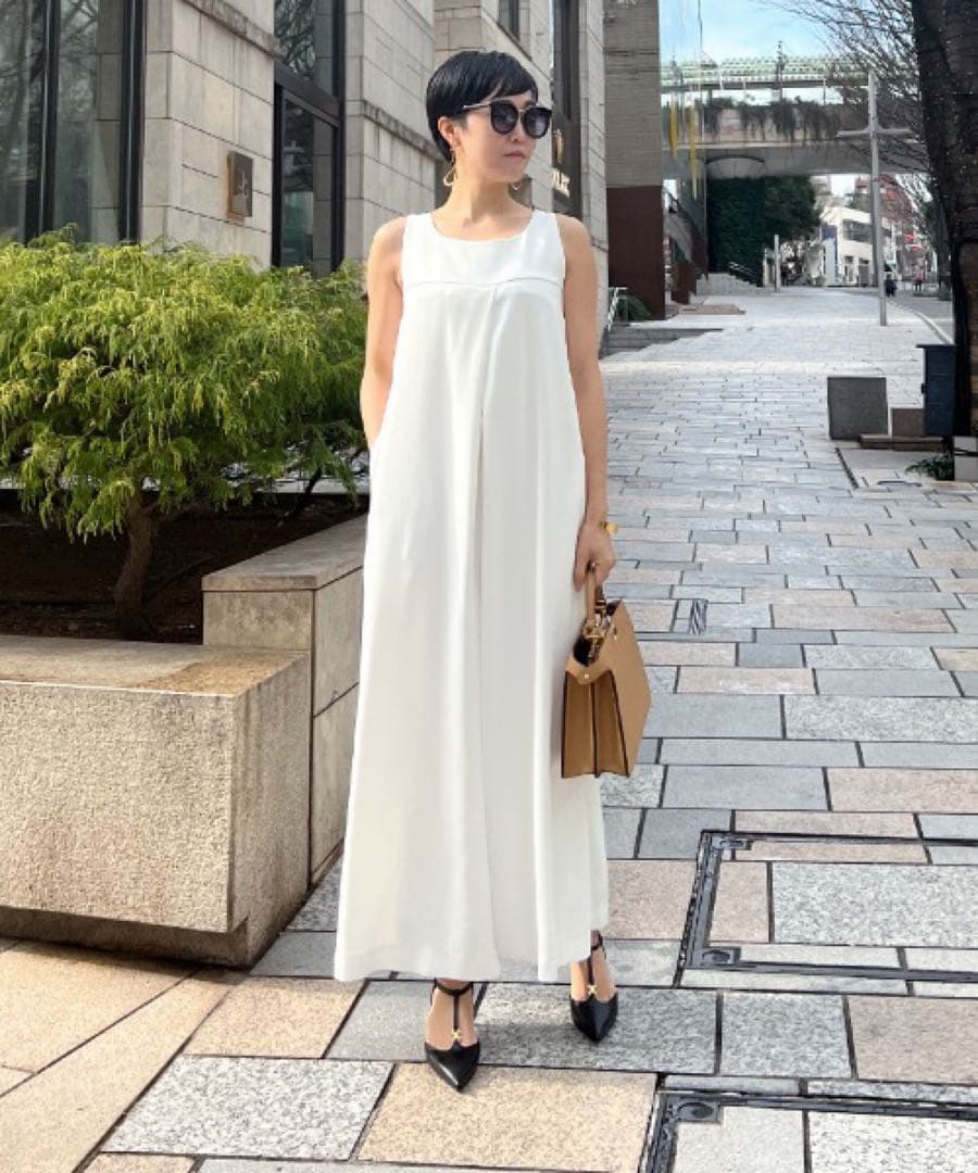 完売品‼️JENNEジェンヌ 3WAYバックリボンサロペット