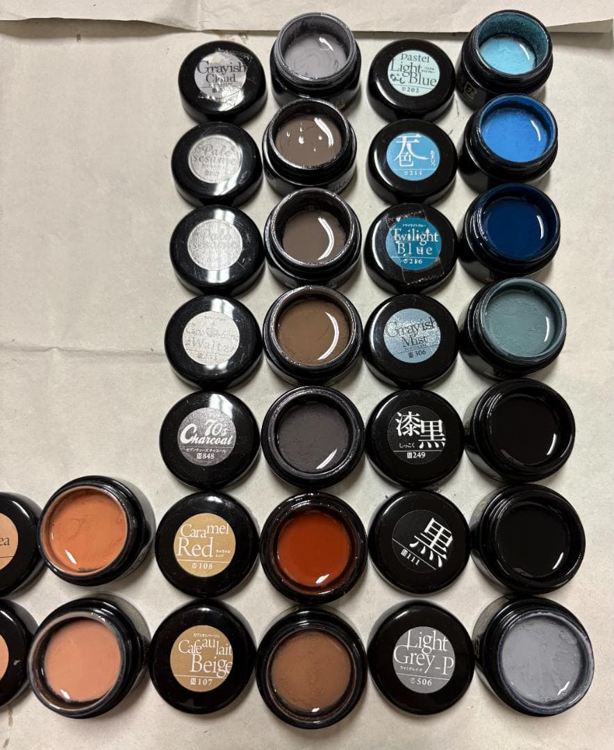 プリジェル　ジェルネイルまとめ売り　58個セット