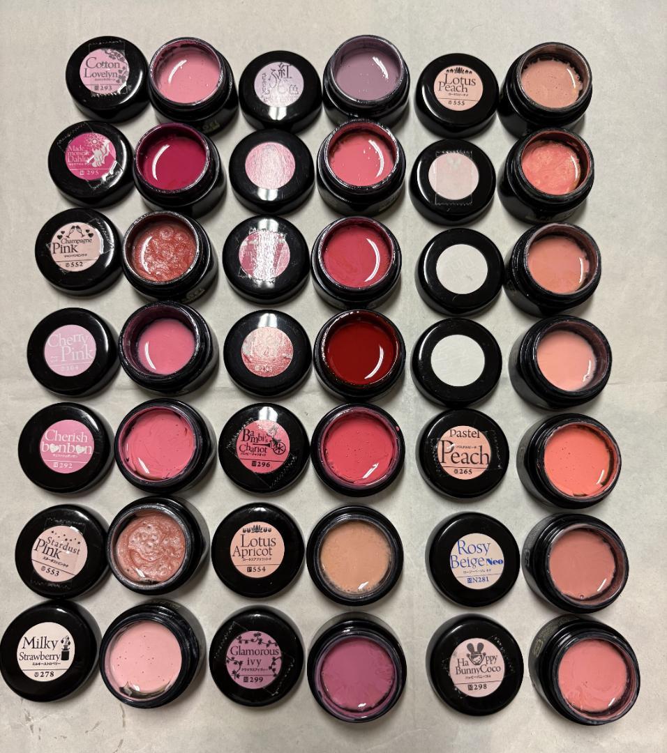 プリジェル　ジェルネイルまとめ売り　58個セット