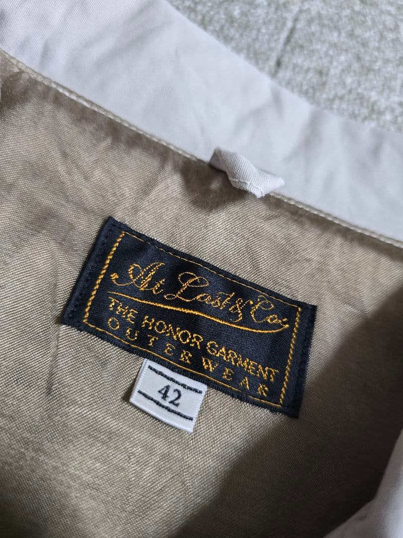 アットラスト スポーツジャケット42 TIMEWORNブッチャープロダクツ