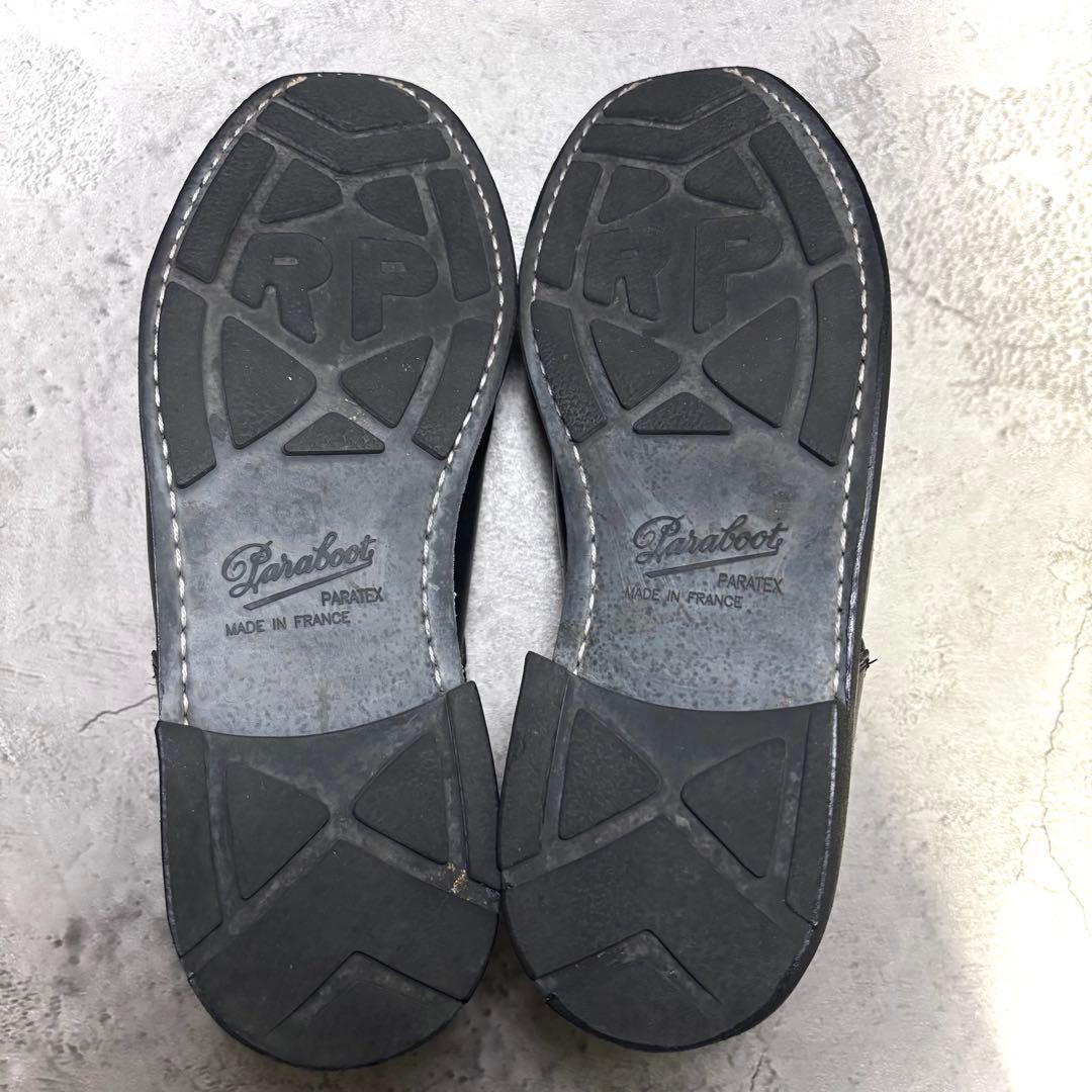 【たけおまる！】パラブーツ シャンボード 黒 ブラック サイズ6.5 革靴