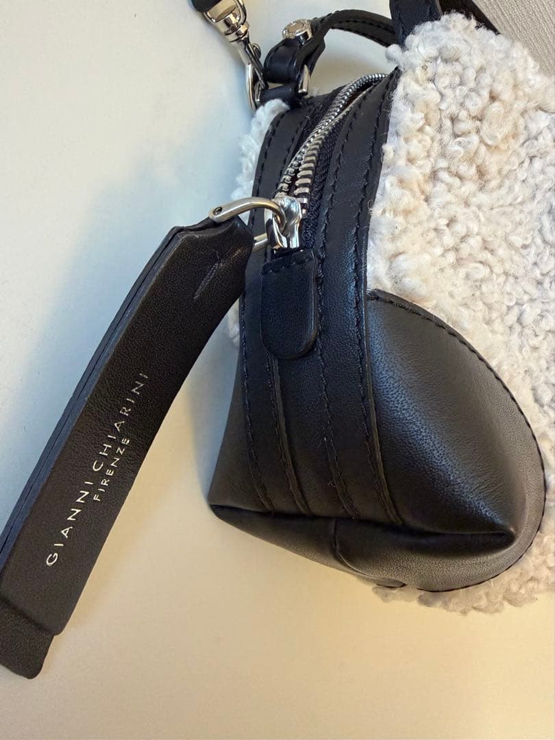 ゆうりんGIANNI CHIARINI ALIFA ボア バッグS