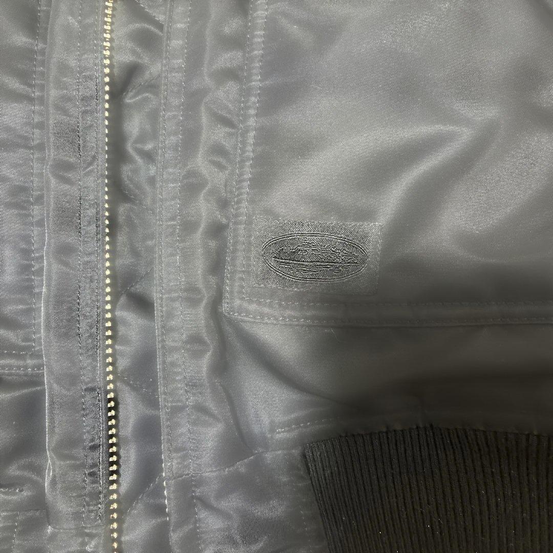 ジャケット・アウター CORTEIZ Logo Bomber Down Noir Jacket