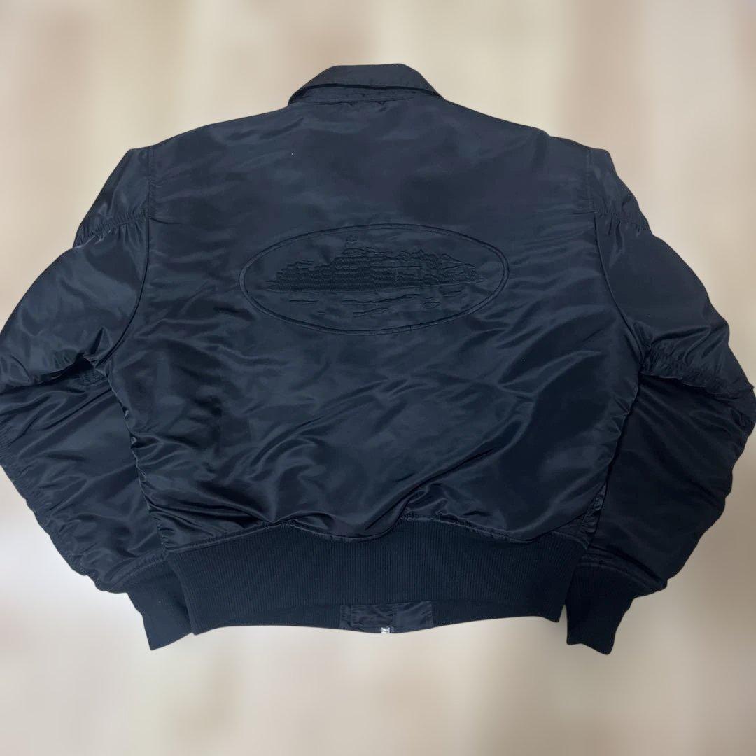 ジャケット・アウター CORTEIZ Logo Bomber Down Noir Jacket