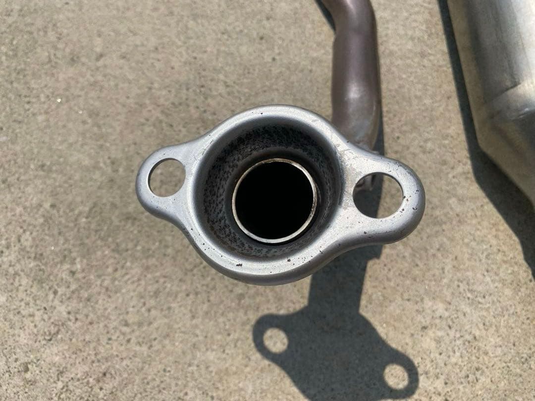 エッセ　大栄テクノ製　フロントパイプ　オールステンレス