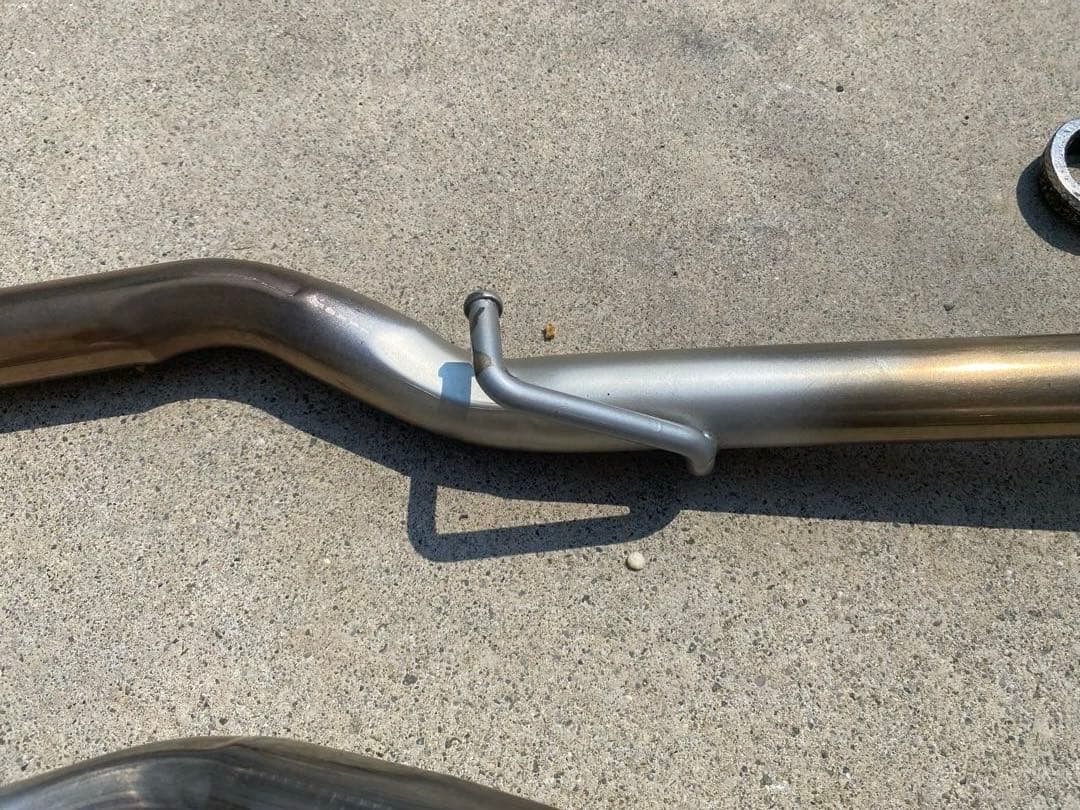 エッセ　大栄テクノ製　フロントパイプ　オールステンレス