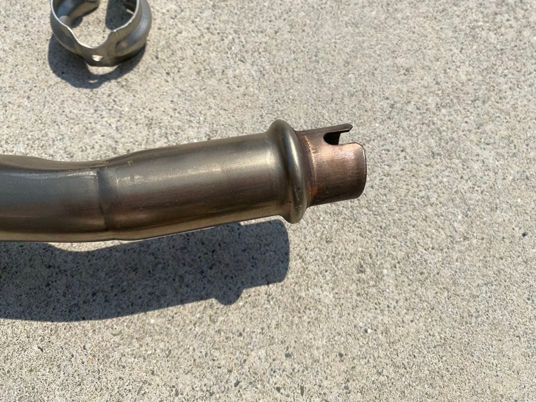 エッセ　大栄テクノ製　フロントパイプ　オールステンレス