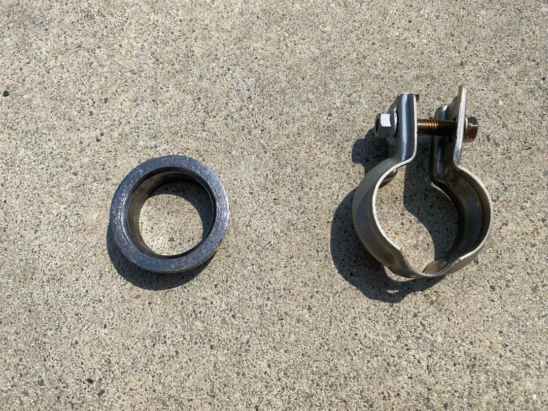 エッセ　大栄テクノ製　フロントパイプ　オールステンレス