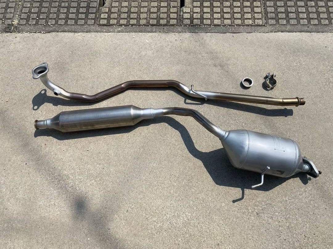 エッセ　大栄テクノ製　フロントパイプ　オールステンレス