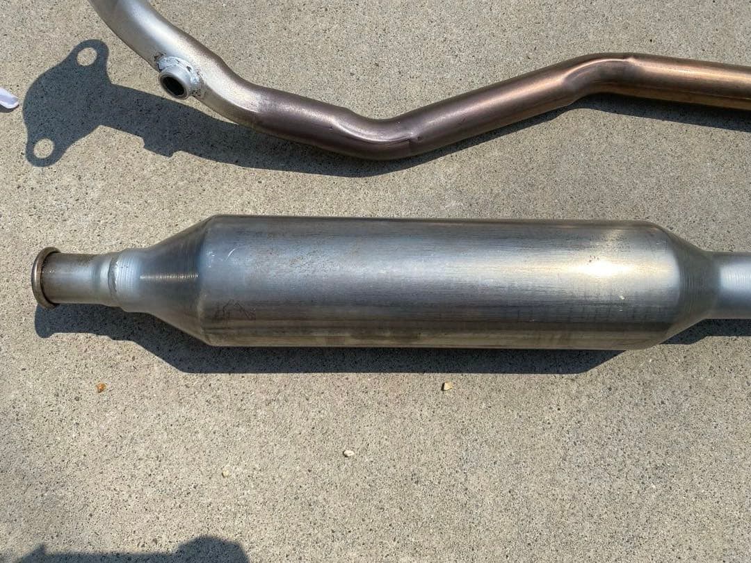 エッセ　大栄テクノ製　フロントパイプ　オールステンレス