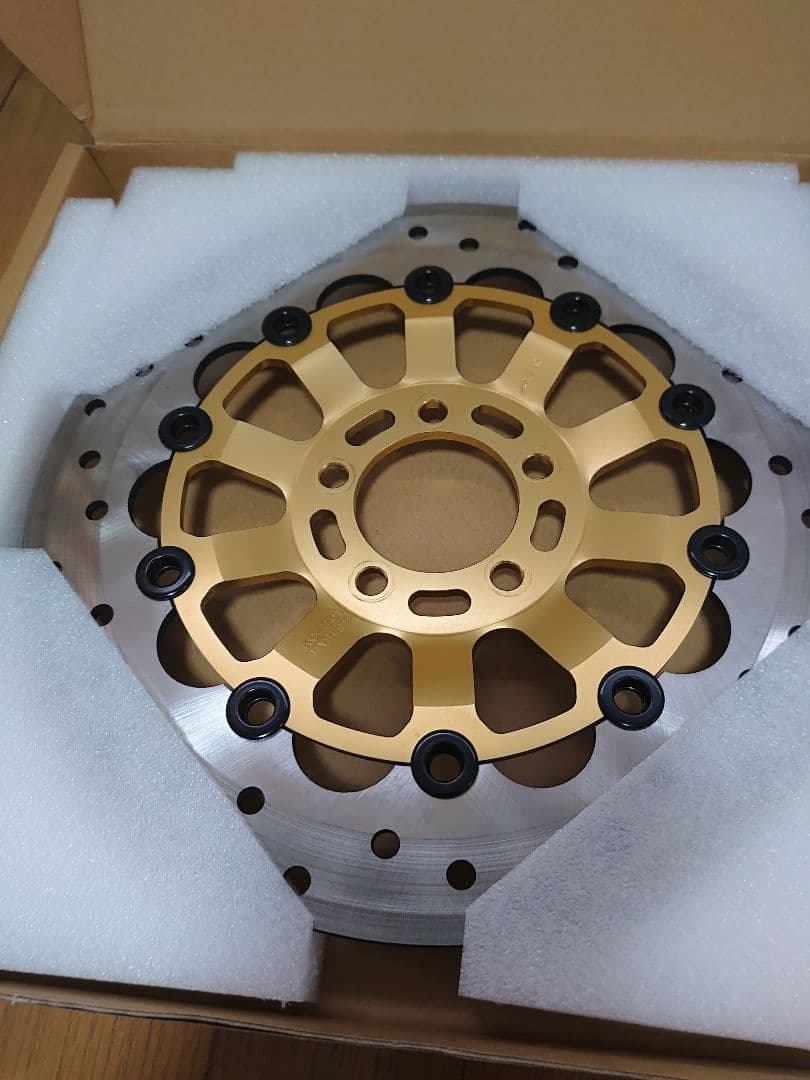 サンスターフロントディスクローター 2枚 ゼファー750