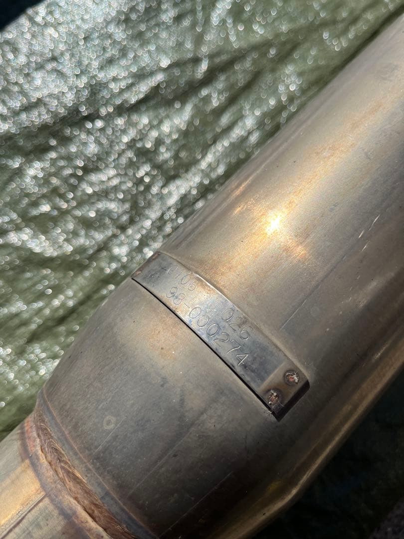 C35 ローレル　RB25DET タナベ　マフラー　メダリオン