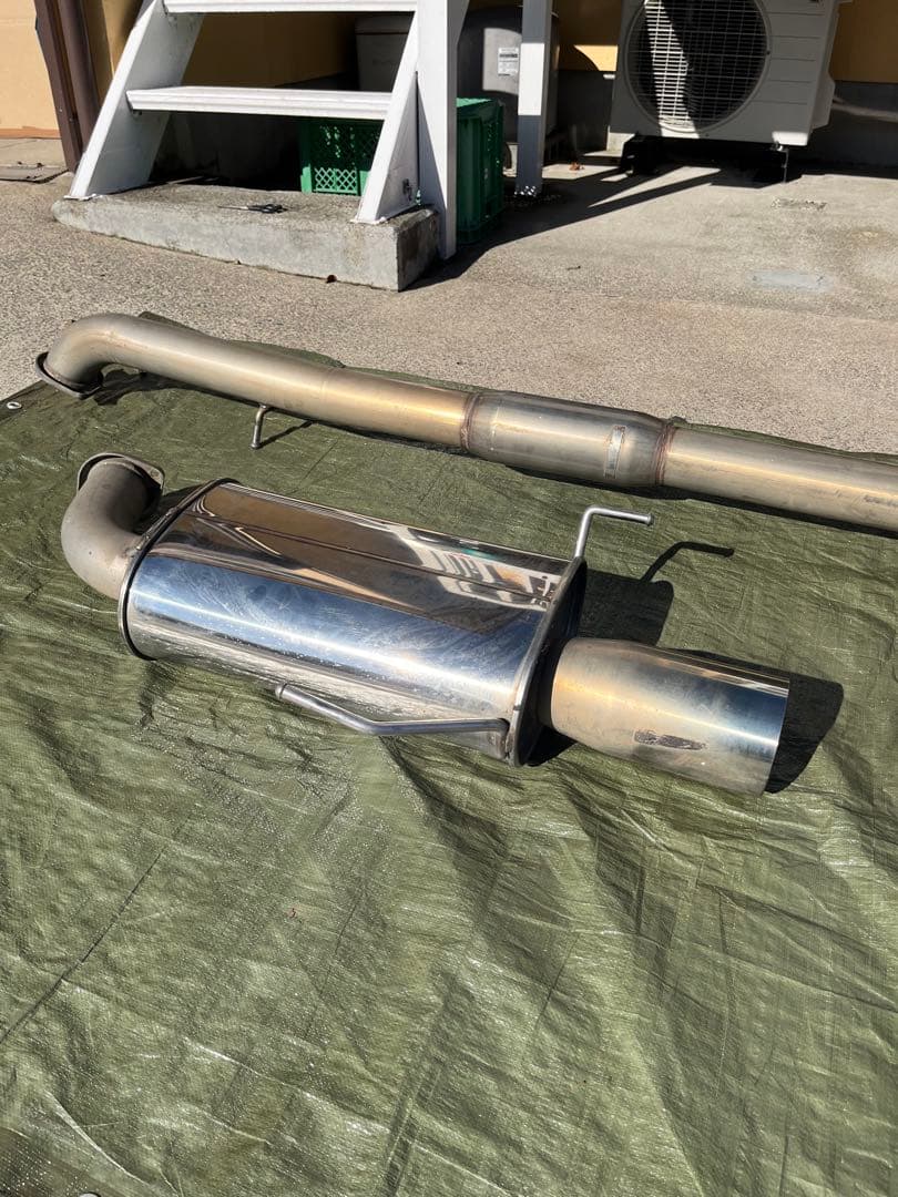 C35 ローレル　RB25DET タナベ　マフラー　メダリオン