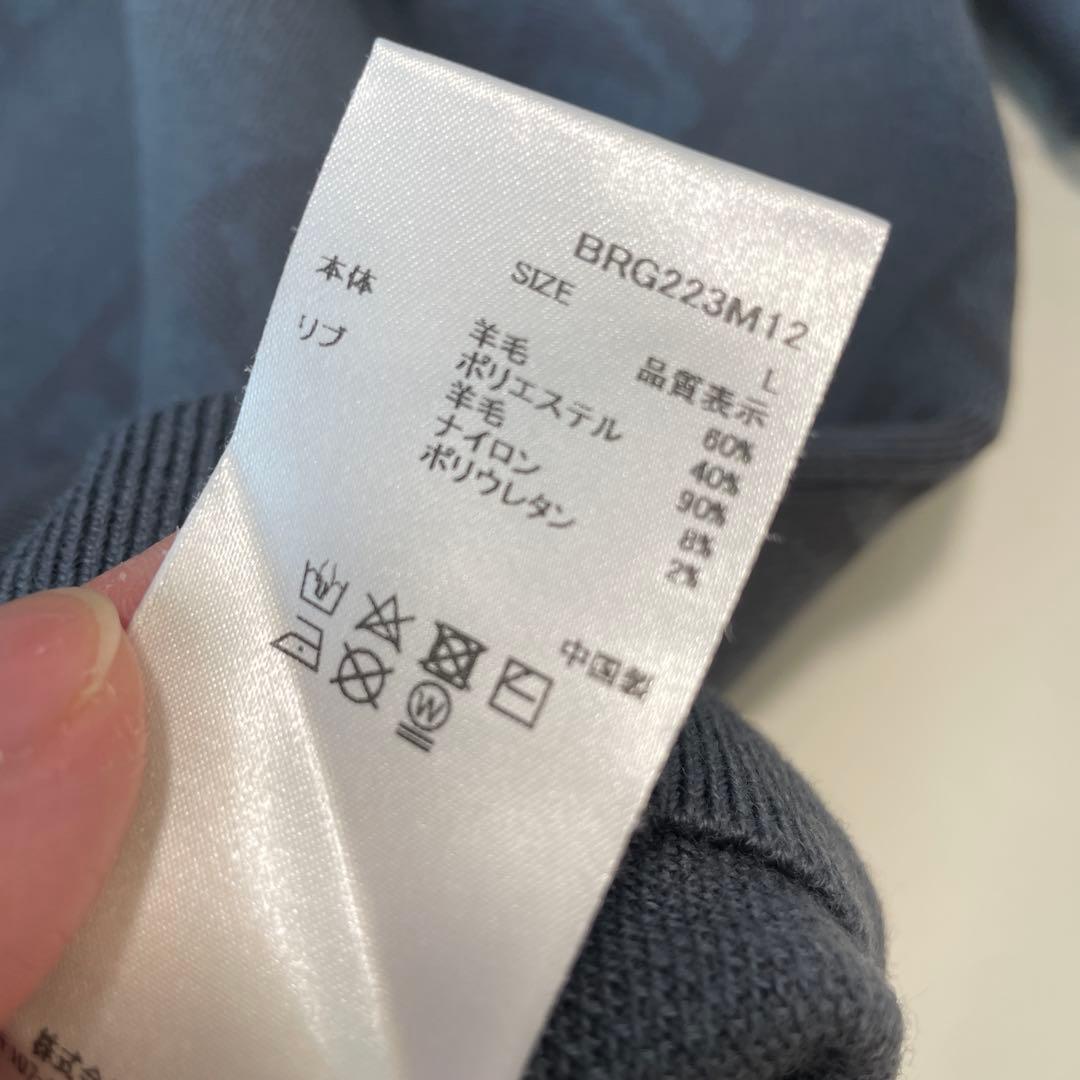 SHADOW COLLECTION BIAS LOGO CREWクルーニット