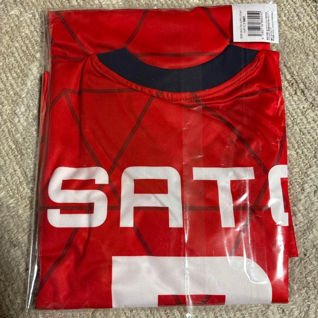 NECレッドロケッツ　佐藤淑乃　ユニフォームLサイズ　直筆サイン