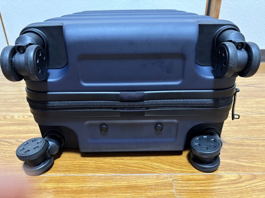 【DAI】無印良品 キャリーケース 36L 機内持込可 ネイビー