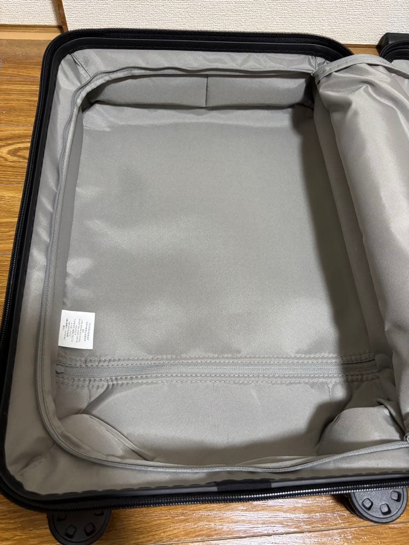 【DAI】無印良品 キャリーケース 36L 機内持込可 ネイビー