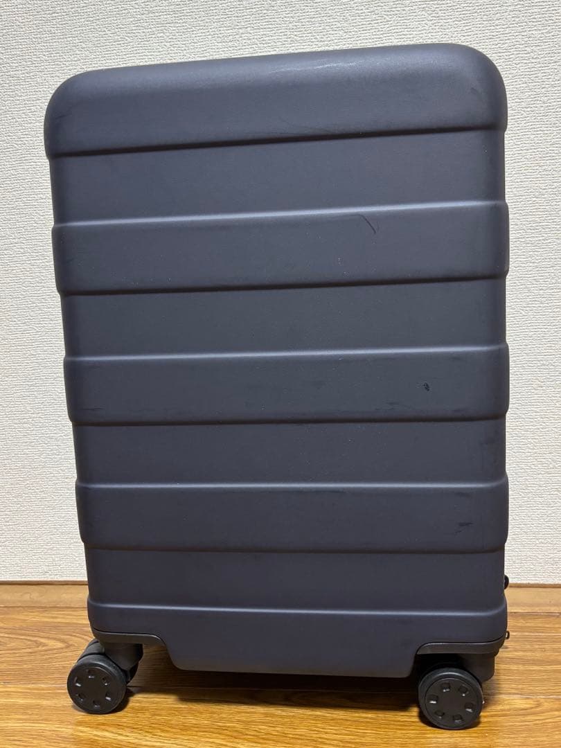 【DAI】無印良品 キャリーケース 36L 機内持込可 ネイビー