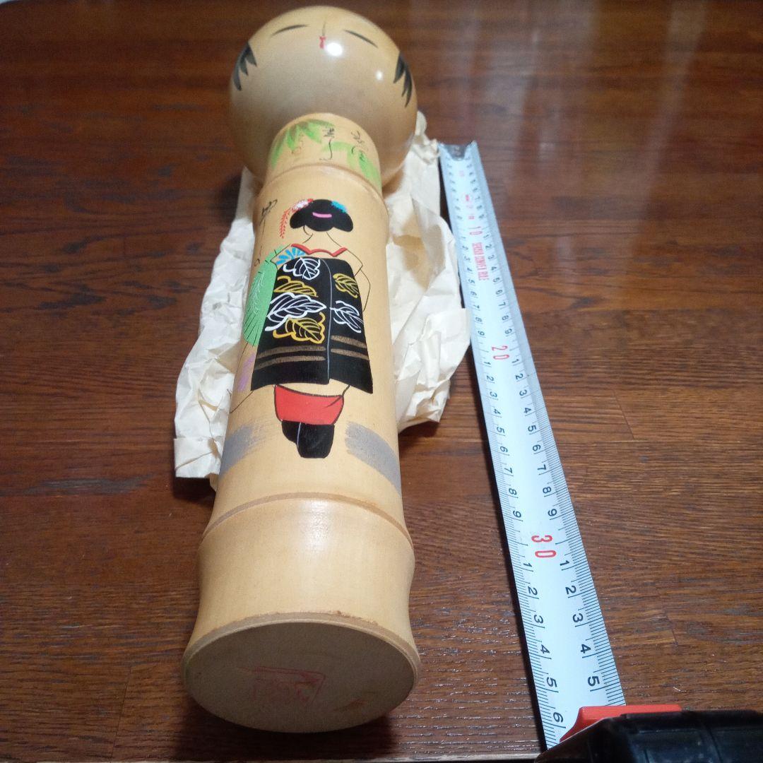 新品 こけし 6体セット 宮下はじめ 卯三郎 又五郎 子雲 竹大 木製 和紙