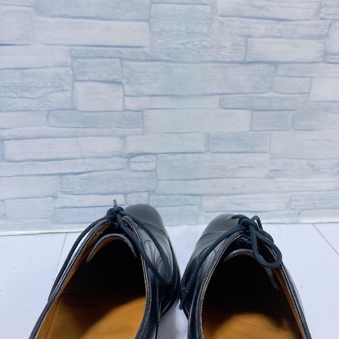 ジャランスリワヤ ストレートチップ ビジネスシューズ 26 本革 黒 98654