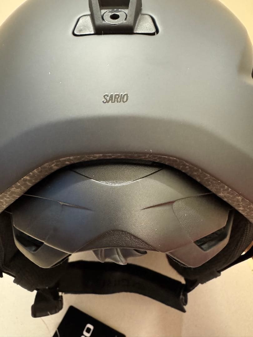 S*n様 GIRO SARIO ヘルメット Lサイズ マットブラック