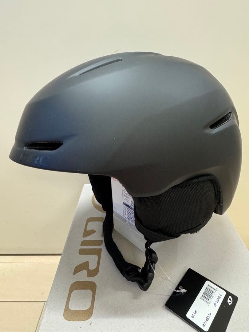 S*n様 GIRO SARIO ヘルメット Lサイズ マットブラック