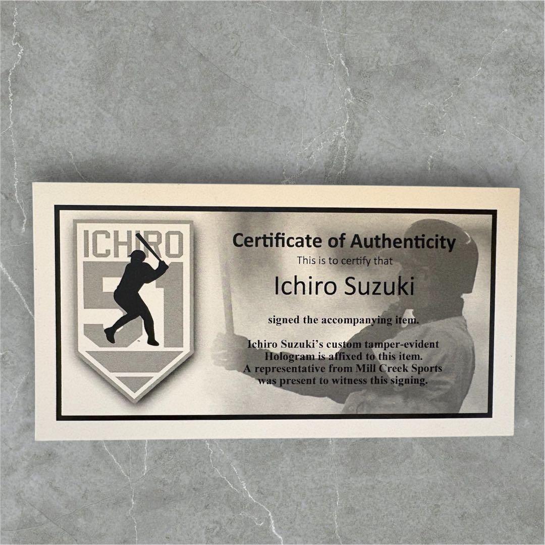 イチロー選手　MLB殿堂入り記念　直筆サインボール★証明書付★HOF25