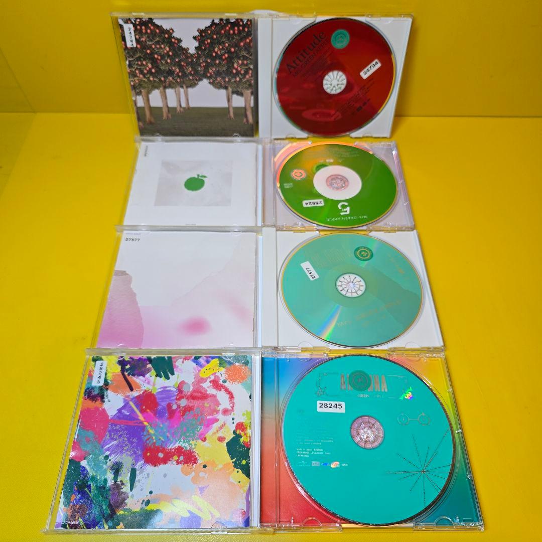 新品ケース交換済み　Mrs.GREEN APPLE　CD8枚セット