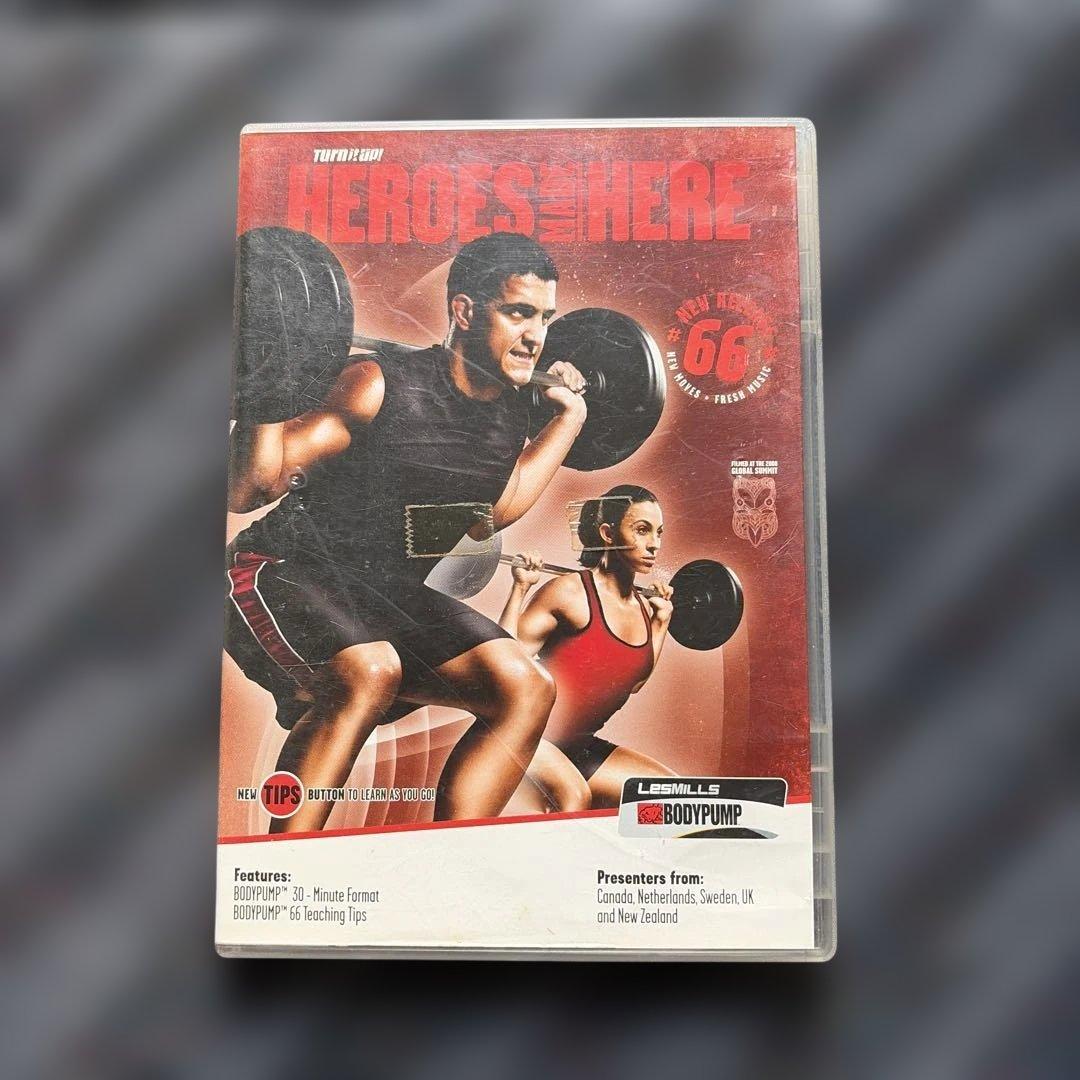 タケシ　レズミルズ　ボディパンプ　61.64.66