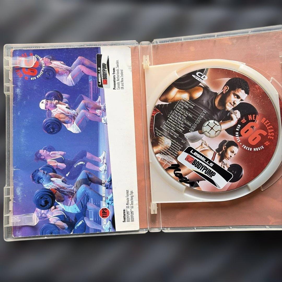 タケシ　レズミルズ　ボディパンプ　61.64.66