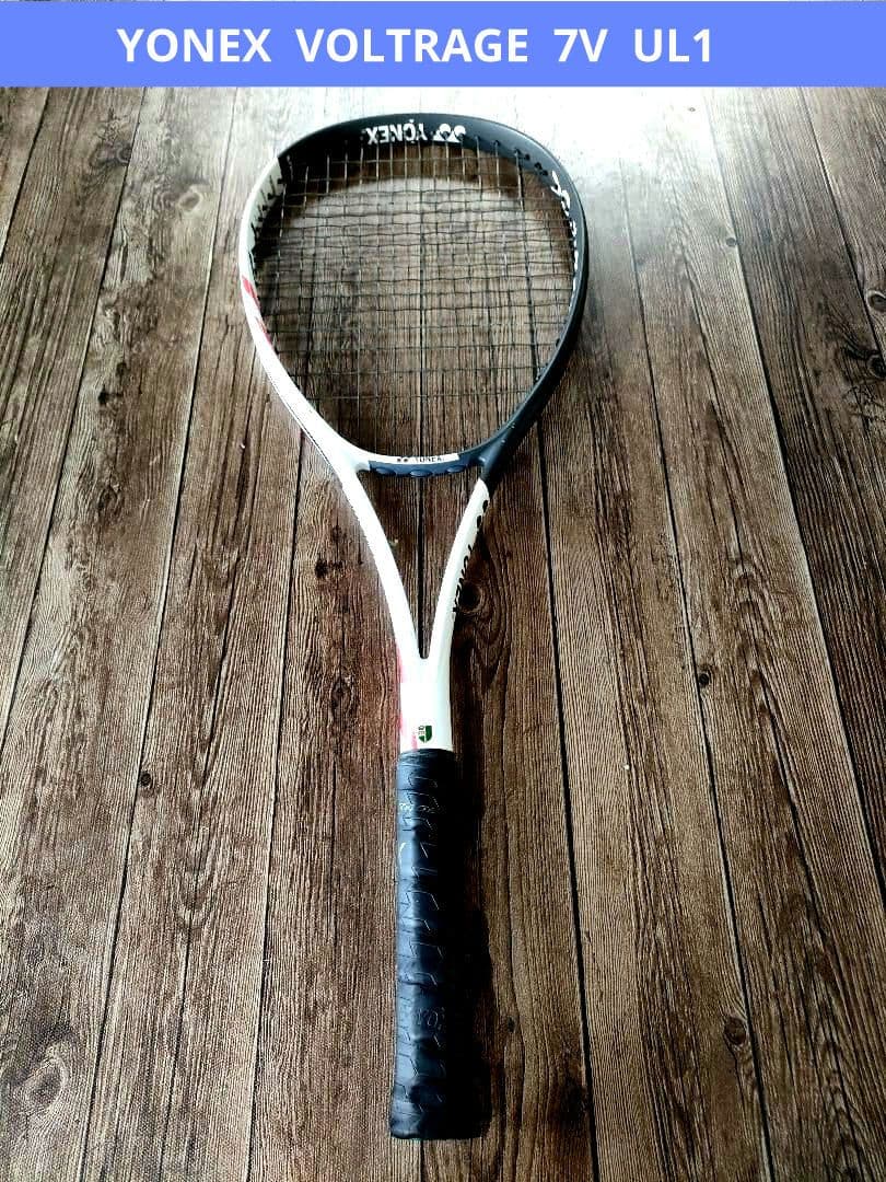 YONEX VOLTRAGE 7V ホワイト/グレー UL1サイズ