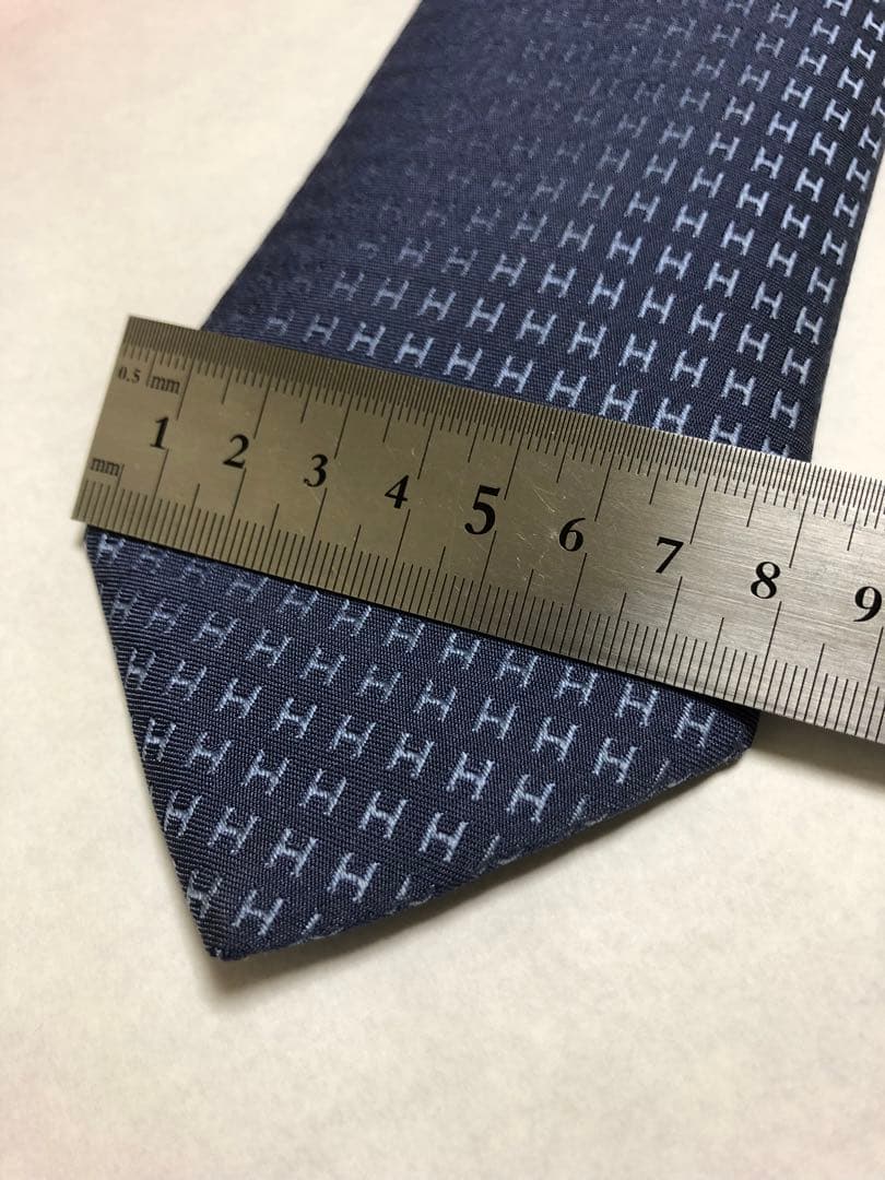 エルメス ネクタイ ［ファソネ］H柄【極美品】