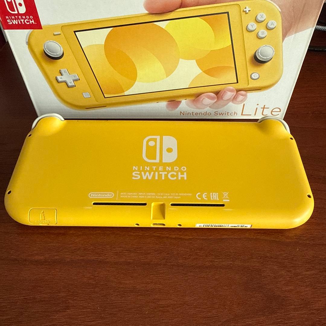 Nintendo Switch Lite イエロー 本体 箱付き