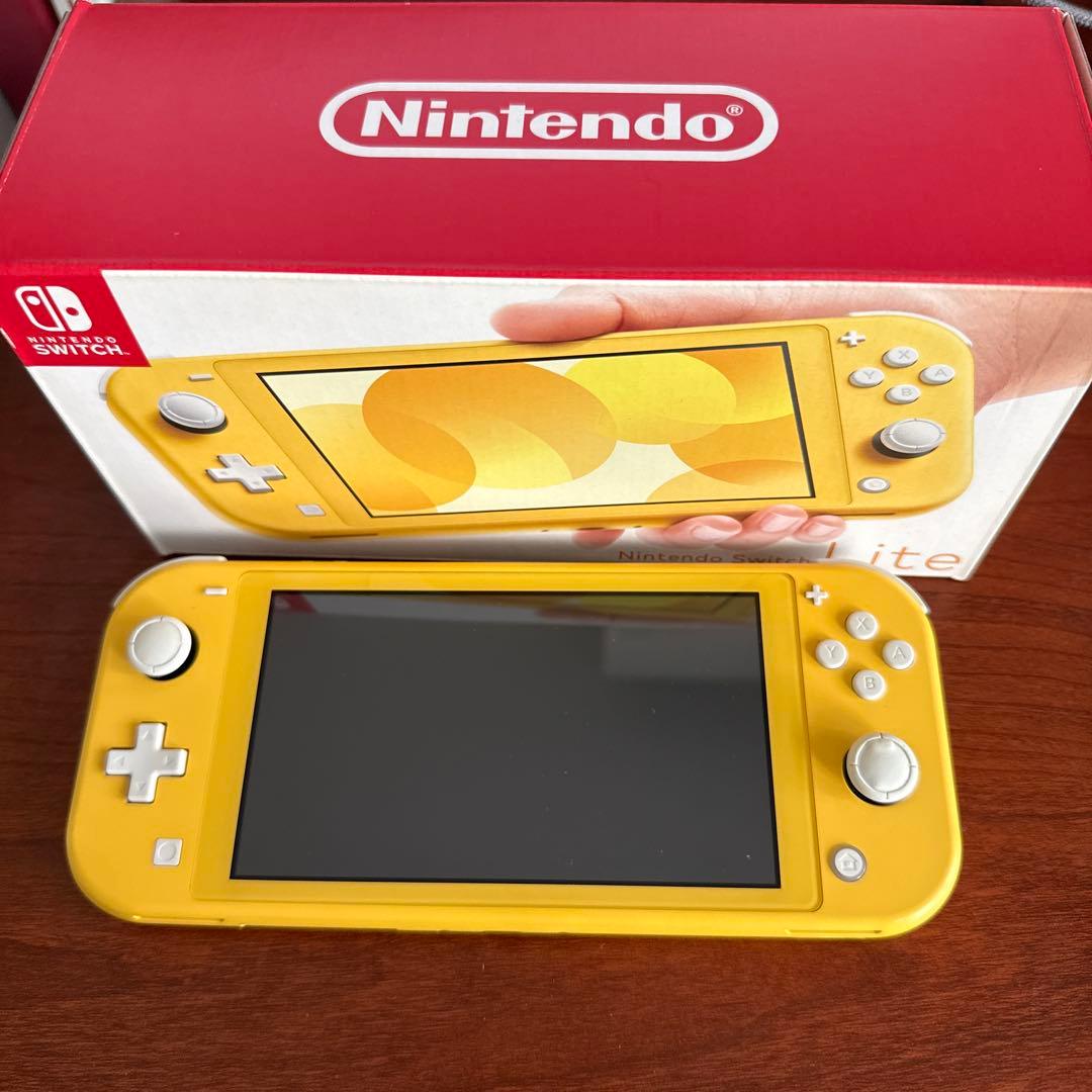 Nintendo Switch Lite イエロー 本体 箱付き